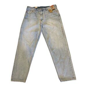 Levi’s 550 ' 92 Denim Jeans Relaxed Taper 36X32 Paint Splatter Pattern Blue NWT